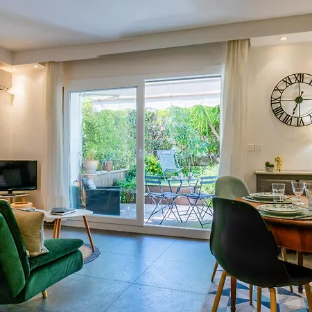 1-br Garden-level Inside Upscale District * Cannes